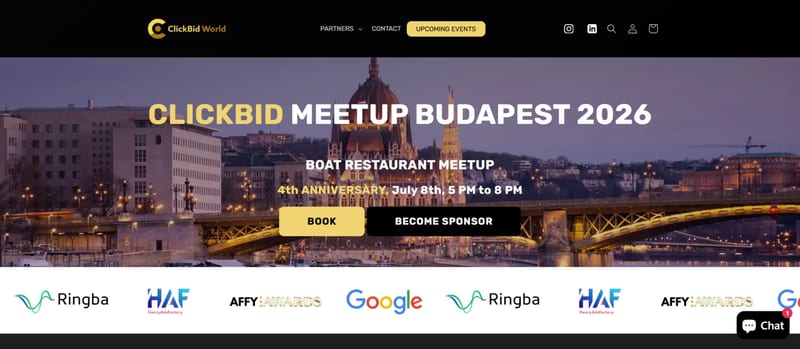ClickBid Meetup Budapest 2026