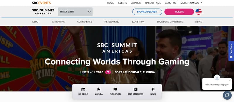 SBC Summit Americas 2026 event banner