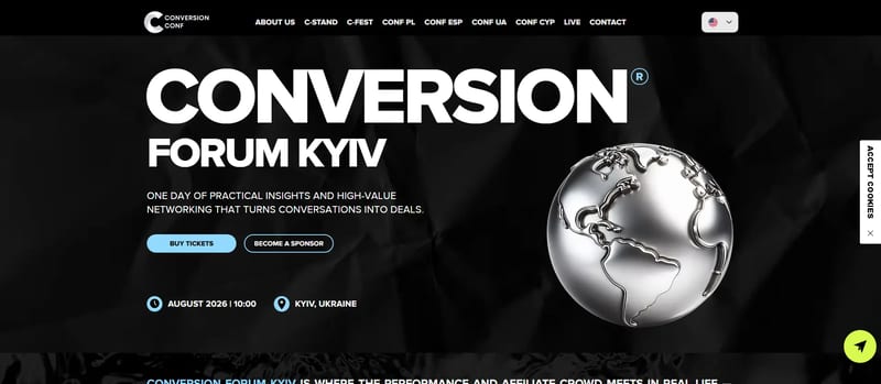 Conversion Conf Kyiv 2026 event banner