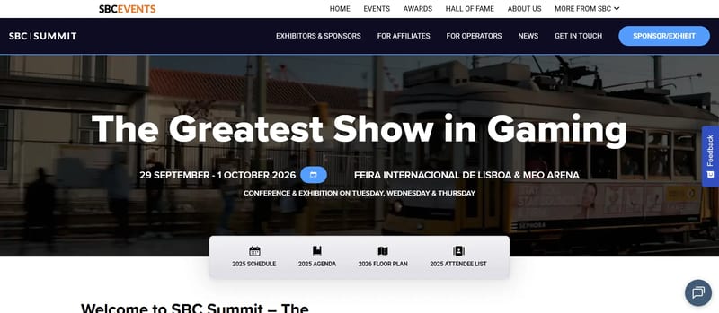 SBC Summit 2026 Lisbon