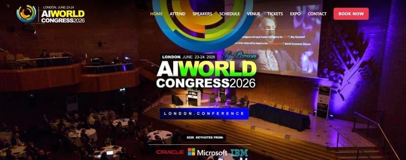 AI World Congress 2026 event banner