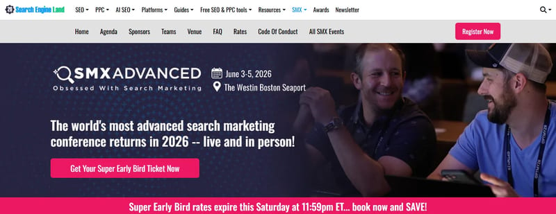 SMX Advanced event banner