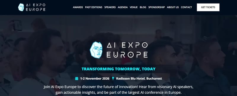 AI Expo Europe event banner