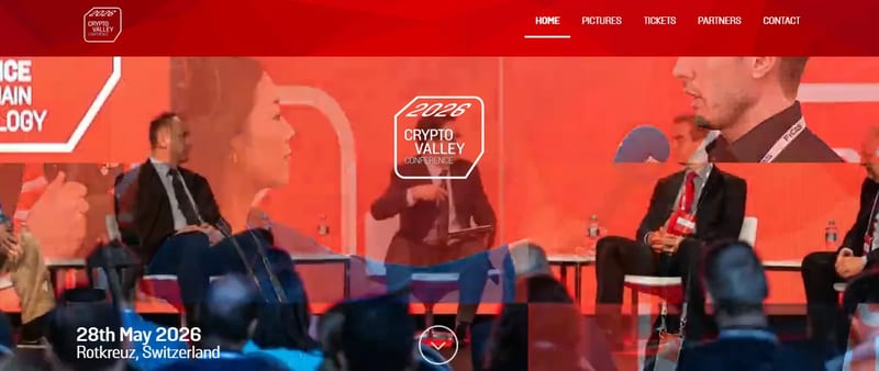 Crypto Valley Conference 2026 event banner