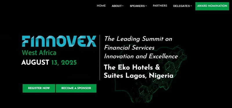 Finnovex West Africa 2026 event banner