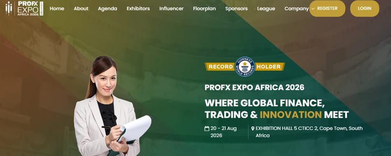 PROFX EXPO AFRICA 2026 event banner