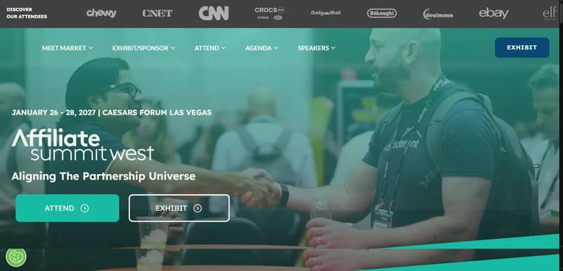 Affiliate Summit West 2027 event banner