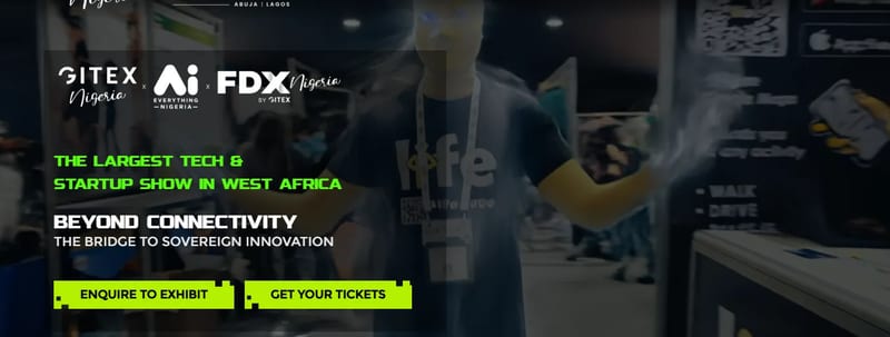 GITEX NIGERIA 2026 event banner