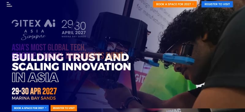 GITEX AI ASIA event banner
