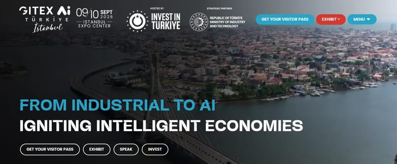 GITEX AI Türkiye 2026 event banner