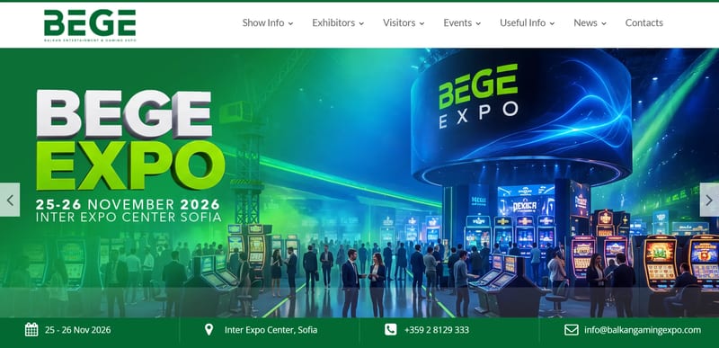 BEGE 2026 event banner
