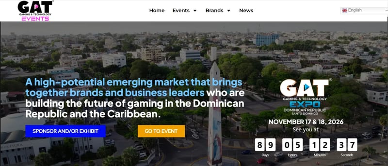 GAT Expo Santo Domingo 2026 event banner