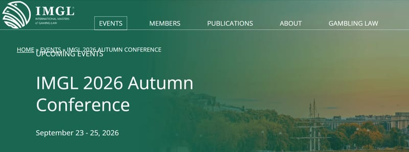 IMGL Autumn Conference 2026 event banner