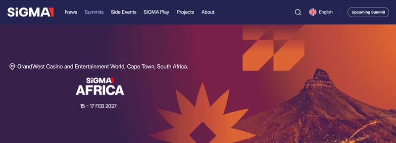 SiGMA Africa 2027 event banner