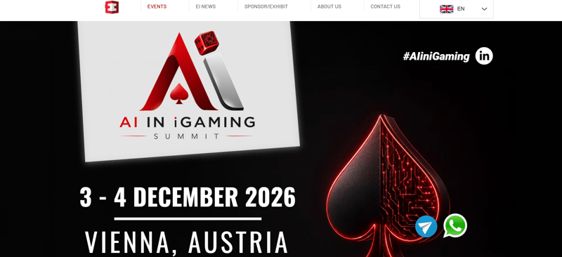 AI in iGaming Summit 2026 event banner