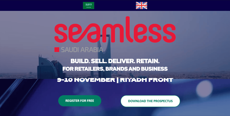 Seamless Saudi Arabia 2026 event banner